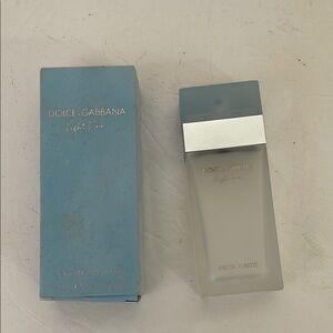 Dolce & Gabbana empty bottle with box